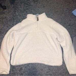 Studio 19 Fuzzy Crewneck Sweater